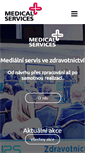 Mobile Screenshot of medical-services.cz